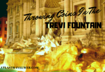 Throwing Coins Into the Trevi Fountain