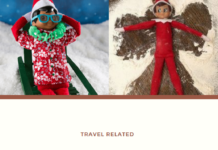 Travel Related Elf On The Shelf Ideas
