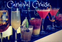 Popular Carnival Cruise Drink Recipes
