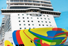 What Inspired the Bold Art on the Hull of Norwegian Encore Cruise Ship