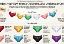 The Lucky Underwear Color Guide: What to Wear on New Year’s Eve for Love, Money & More lucky underwear colors